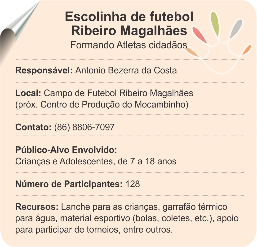 Escolinha de Futebol Ribeiro Magalhães
