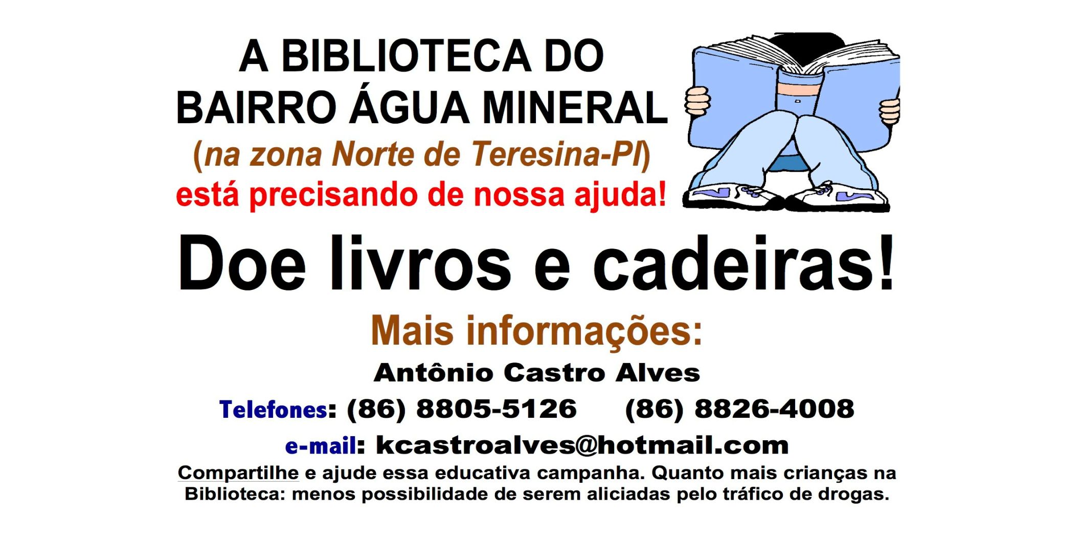 Biblioteca do bairro Água Mineral