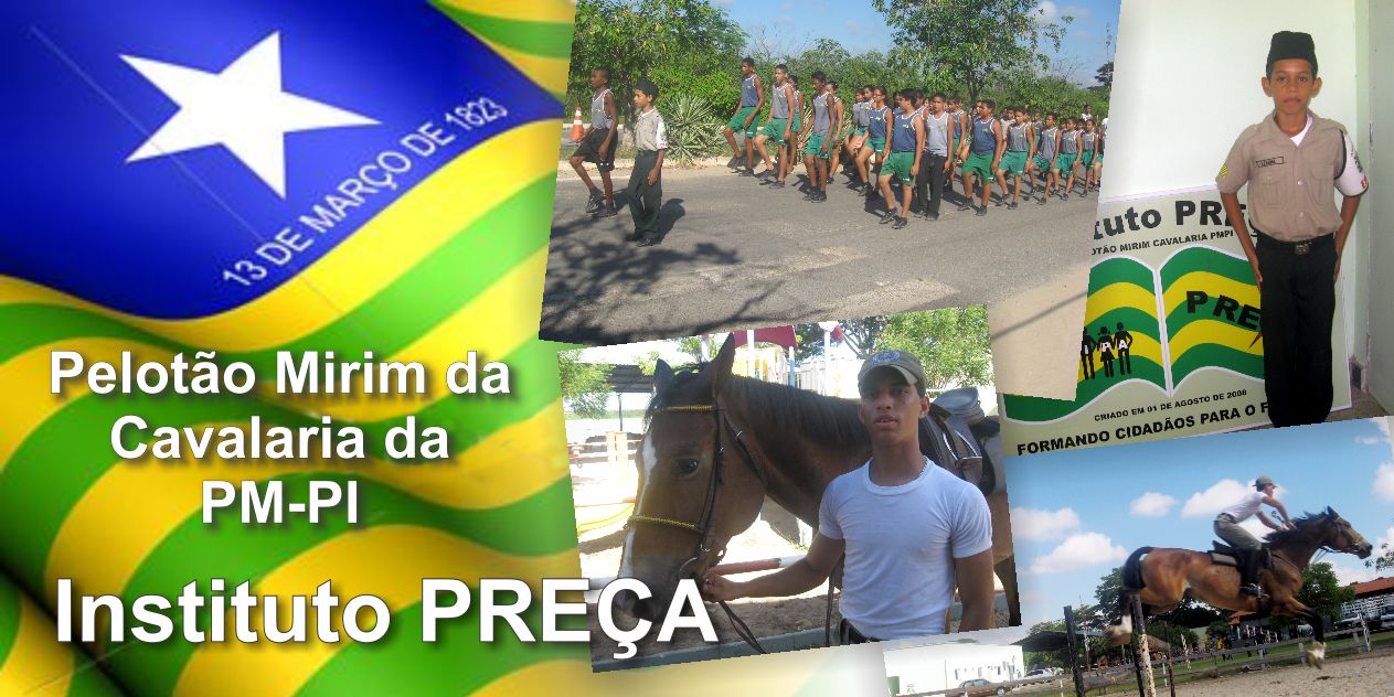 Pelotão Mirim da Cavalaria é exemplo de cidadania com projeto social Preça