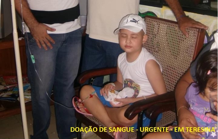 DOAÇÃO DE SANGUE – URGENTE – EM TERESINA