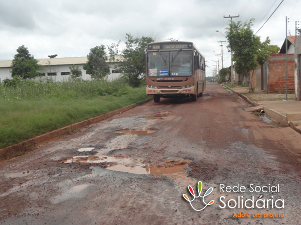 Moradores esperam pela Operação Tapa-buracos