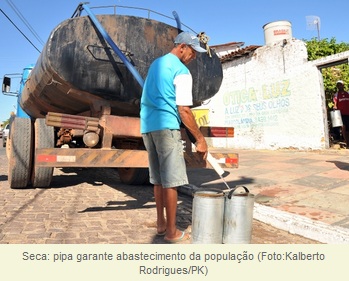 Governo mantém assistência a vítimas da seca