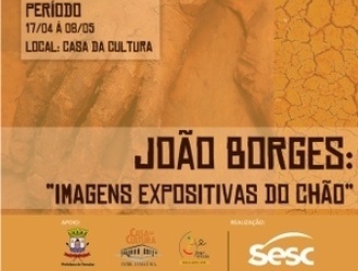 Casa da Cultura recebe a Mostra “Imagens Expositivas do Chão”
