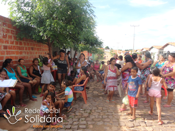 Festa do dia das mães no bairro Arvores Verdes