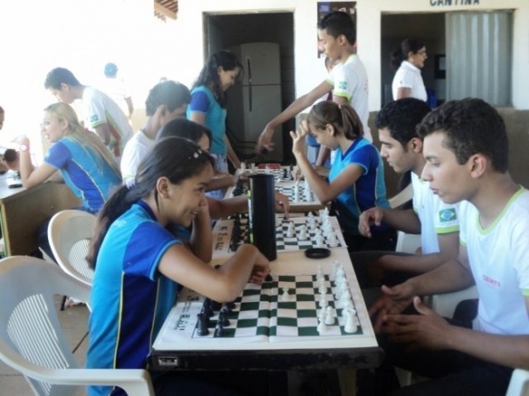 Alunos piauienses participam de seletiva de Xadrez